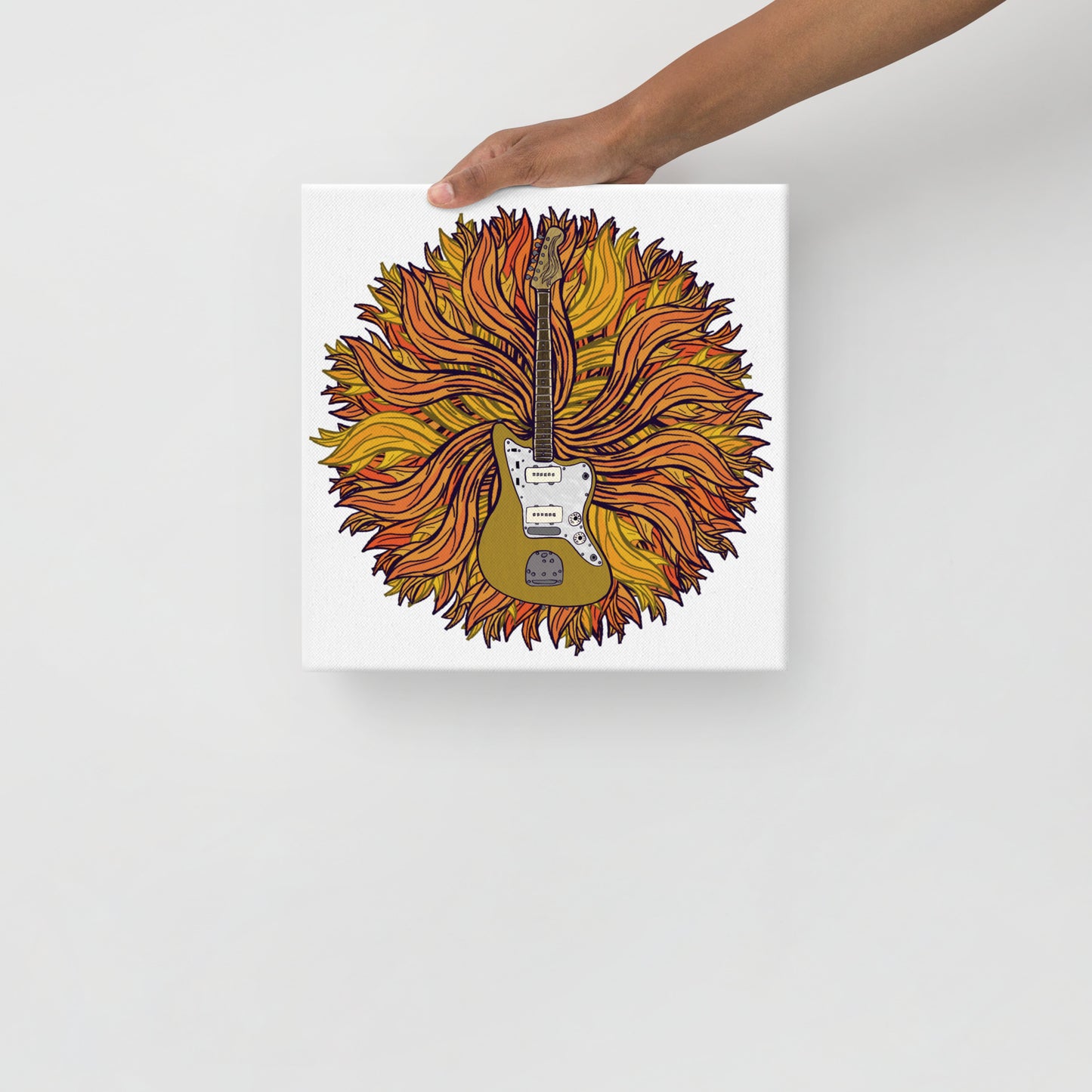The Golden One Canvas
