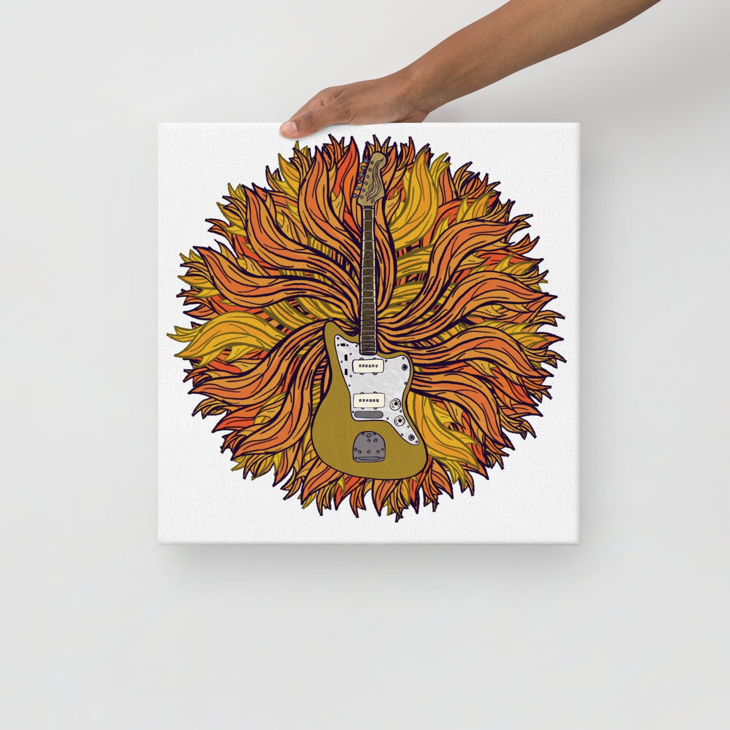 The Golden One Canvas